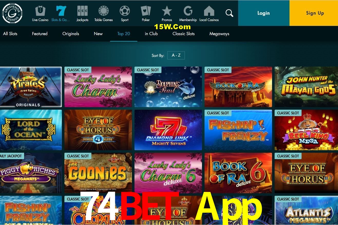 Game Providers 74Bet App